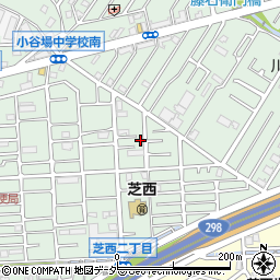 埼玉県川口市小谷場232周辺の地図