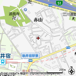 埼玉県川口市赤山1195周辺の地図