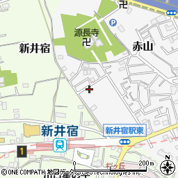 埼玉県川口市赤山1298-8周辺の地図