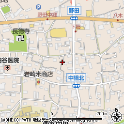 埼玉県入間市野田686周辺の地図