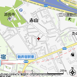 埼玉県川口市赤山1197-10周辺の地図