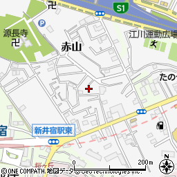 埼玉県川口市赤山1172-1周辺の地図