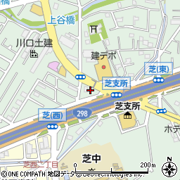 埼玉県川口市芝6824-4周辺の地図