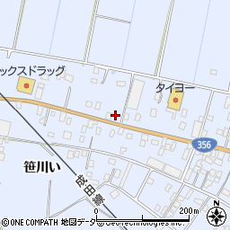 千葉県香取郡東庄町笹川い5435周辺の地図