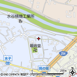 埼玉県富士見市水子3068周辺の地図