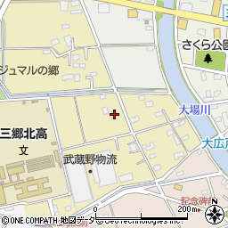 埼玉県三郷市大広戸801周辺の地図