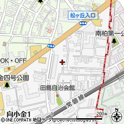 グランドール南柏周辺の地図