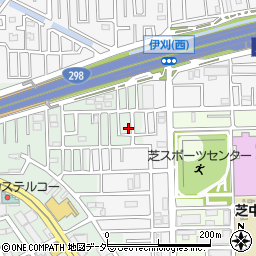 埼玉県川口市芝4541-8周辺の地図