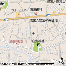 埼玉県入間市野田1490周辺の地図