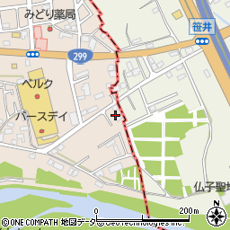 埼玉県入間市野田929周辺の地図