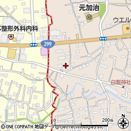 埼玉県入間市野田1557周辺の地図