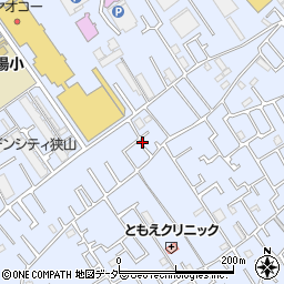埼玉県狭山市北入曽743-29周辺の地図