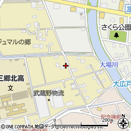 埼玉県三郷市大広戸810周辺の地図