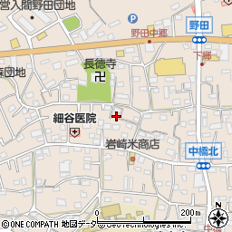埼玉県入間市野田620周辺の地図