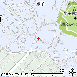 埼玉県富士見市水子2148周辺の地図