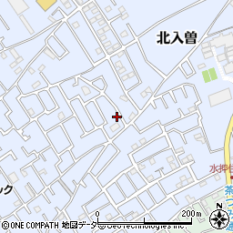 埼玉県狭山市北入曽546周辺の地図