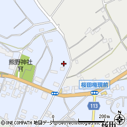 千葉県成田市桜田945-7周辺の地図