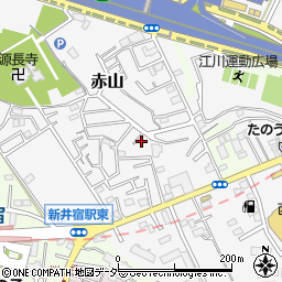 埼玉県川口市赤山1185-7周辺の地図