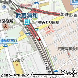 ザ・スーパースーツストア武蔵浦和店周辺の地図