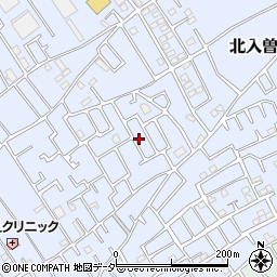 埼玉県狭山市北入曽526周辺の地図