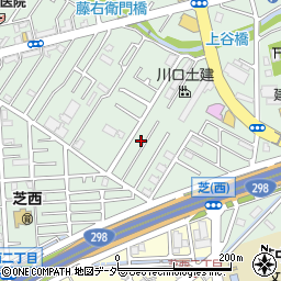 埼玉県川口市芝6943-38周辺の地図