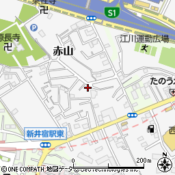 埼玉県川口市赤山1185周辺の地図