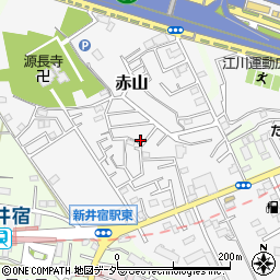 埼玉県川口市赤山1190周辺の地図