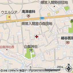 埼玉県入間市野田566周辺の地図