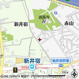 埼玉県川口市赤山1297周辺の地図