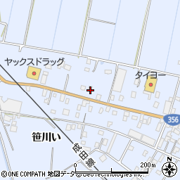 千葉県香取郡東庄町笹川い5429周辺の地図