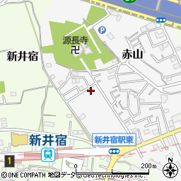 埼玉県川口市赤山1298-3周辺の地図