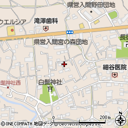 埼玉県入間市野田571周辺の地図