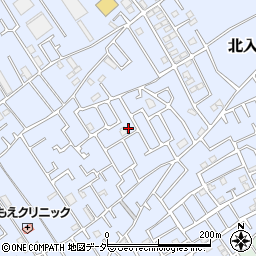 埼玉県狭山市北入曽525-10周辺の地図