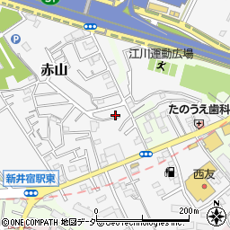 埼玉県川口市赤山1150周辺の地図