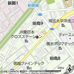 埼玉県さいたま市桜区田島9丁目15-3周辺の地図