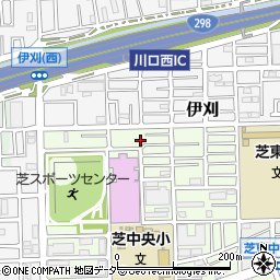 埼玉県川口市芝高木2丁目14周辺の地図