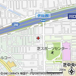埼玉県川口市伊刈823周辺の地図