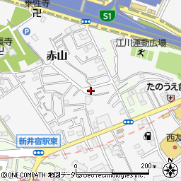 埼玉県川口市赤山1174周辺の地図