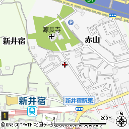 埼玉県川口市赤山1298-2周辺の地図