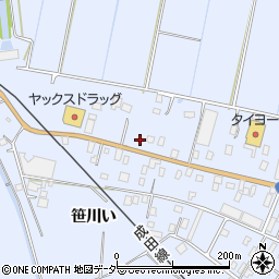 千葉県香取郡東庄町笹川い5425-1周辺の地図