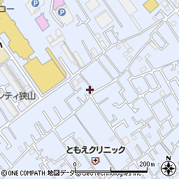 埼玉県狭山市北入曽740周辺の地図
