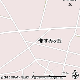 長野県伊那市ますみヶ丘周辺の地図