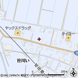 千葉県香取郡東庄町笹川い5426周辺の地図