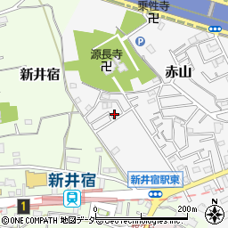 埼玉県川口市赤山1298-15周辺の地図