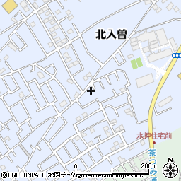 埼玉県狭山市北入曽147周辺の地図