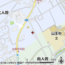 埼玉県狭山市北入曽97周辺の地図