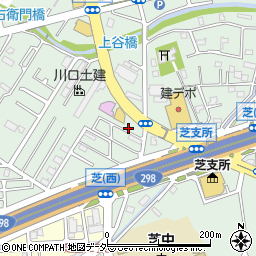 埼玉県川口市芝6916-10周辺の地図