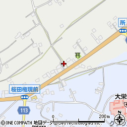 千葉県成田市所926周辺の地図