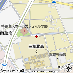埼玉県三郷市大広戸830周辺の地図