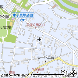 埼玉県富士見市水子7039周辺の地図